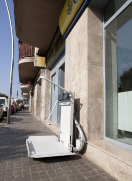 plataforma accessibilitat exterior