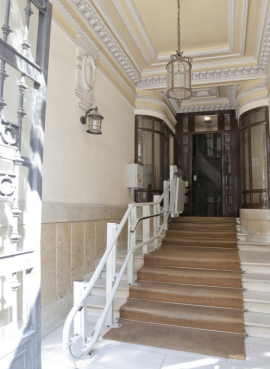 plafaforma descapacitados para subir escaleras