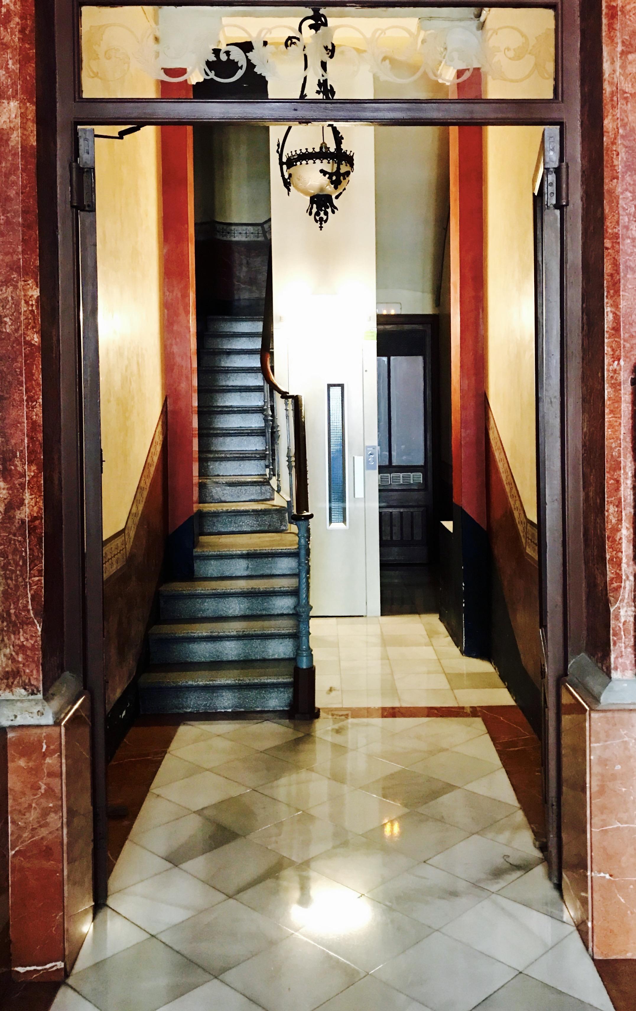 Instal·lació ascensor barri gracia barcelona asmon 2
