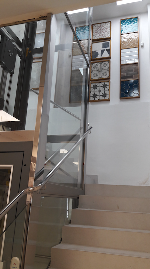 Instalación ascensor domestic lift PEV